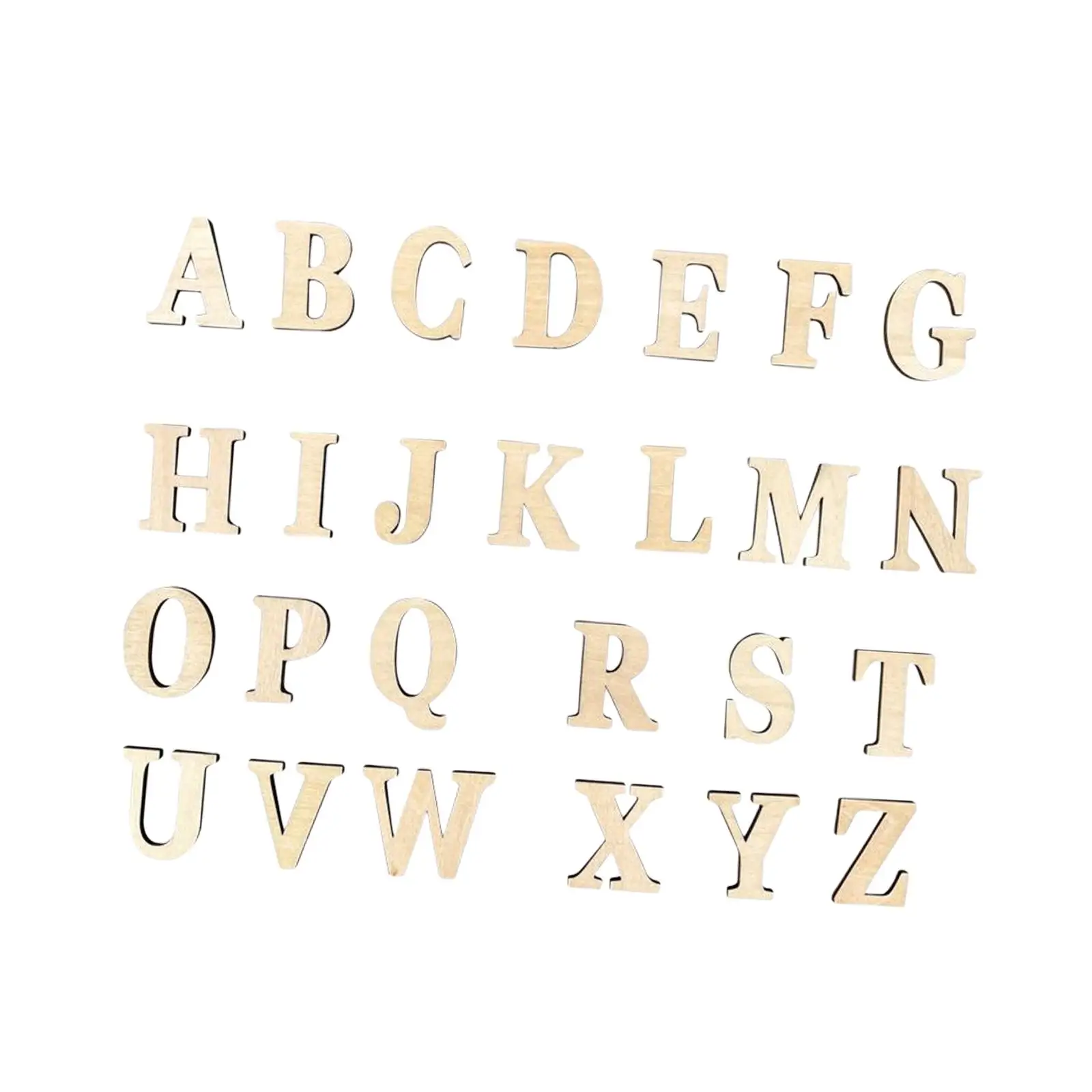 

Montessori Wooden Alphabet Busy Board DIY Accessories Material Spelling and Counting Letters 26Pcs Abc Letters for Boy and Girl