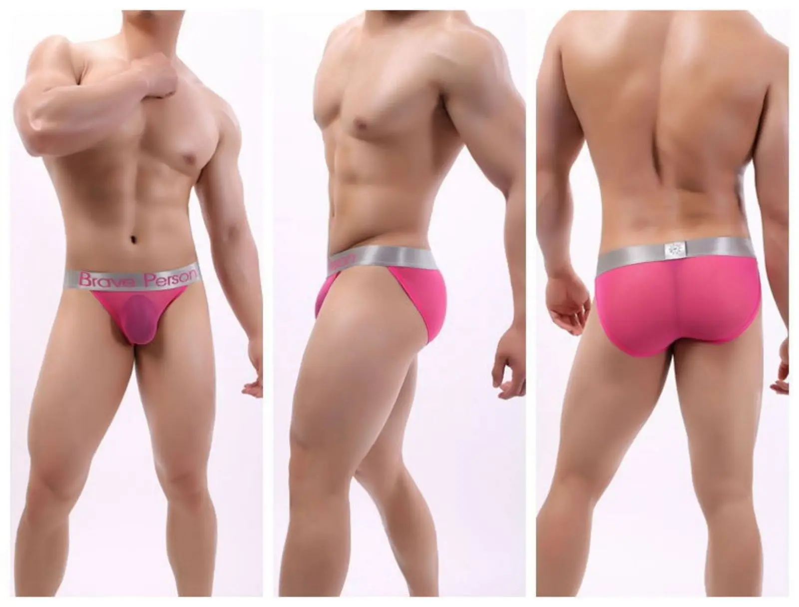 

Mens Briefs Breathable Comfortable Fashion Mens Briefs Sexy Non Slip Underwear Mens Underpants Transparent Panties