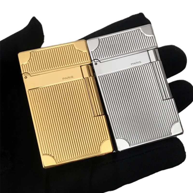 

100% new classic vintage lighter Luxury Tobacco different models pure copper smoking Memorial lighter butane lighters UAA