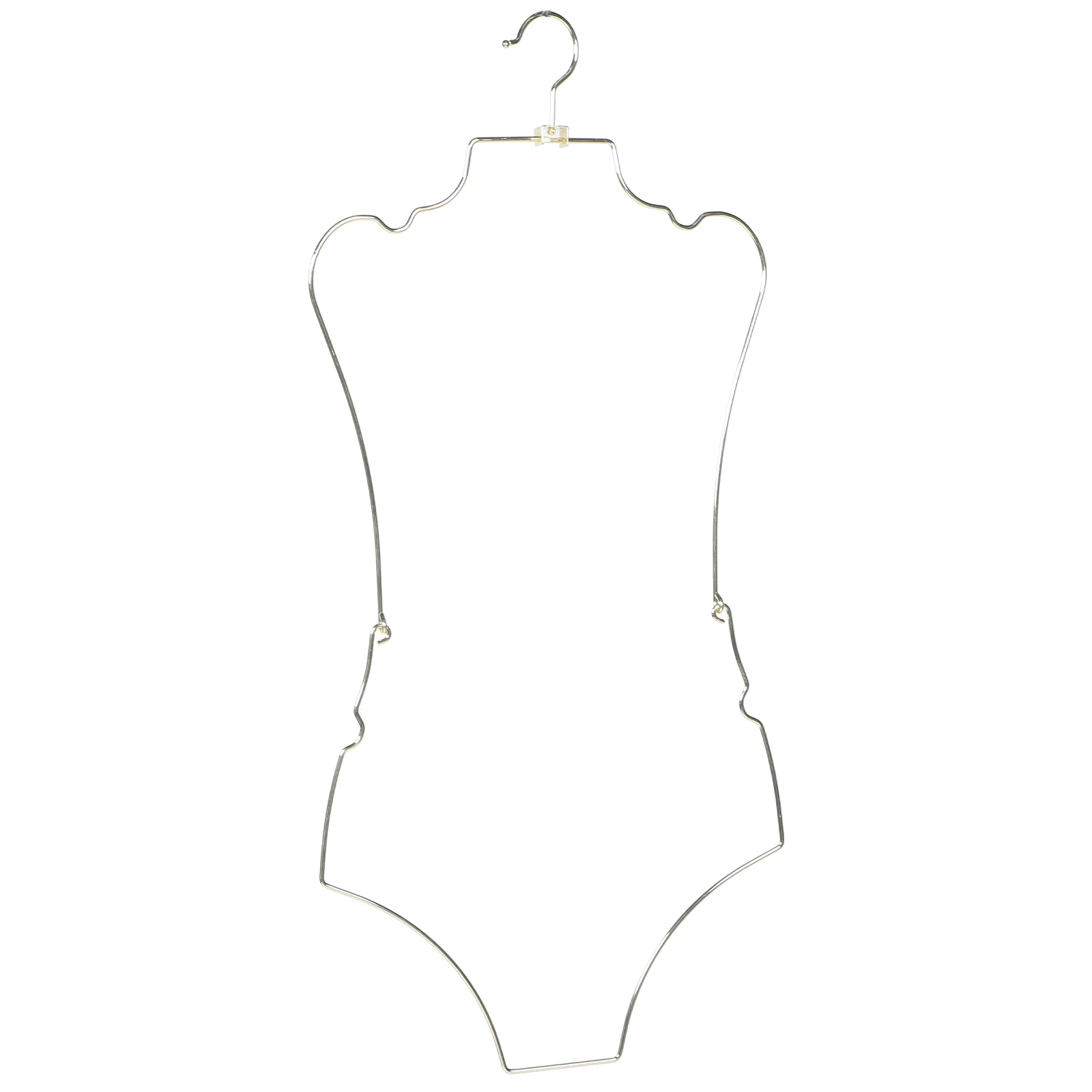 

Clothes Hanger Hangers Metal Swimwear Holders Drying Rack Wire Body Shape Display