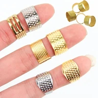 15mm sewing thimbles round copper thimble diy tools sewing supplies household knitting accessories