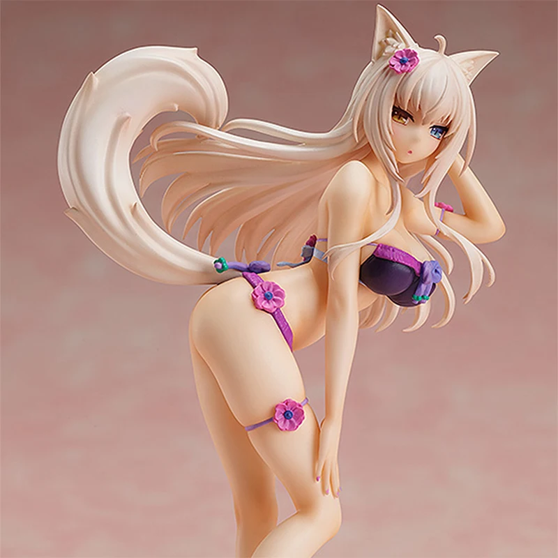 Оригинальный кокосовый купальник NeKOPARA аниме фигурка из ПВХ мультяшная игрушка