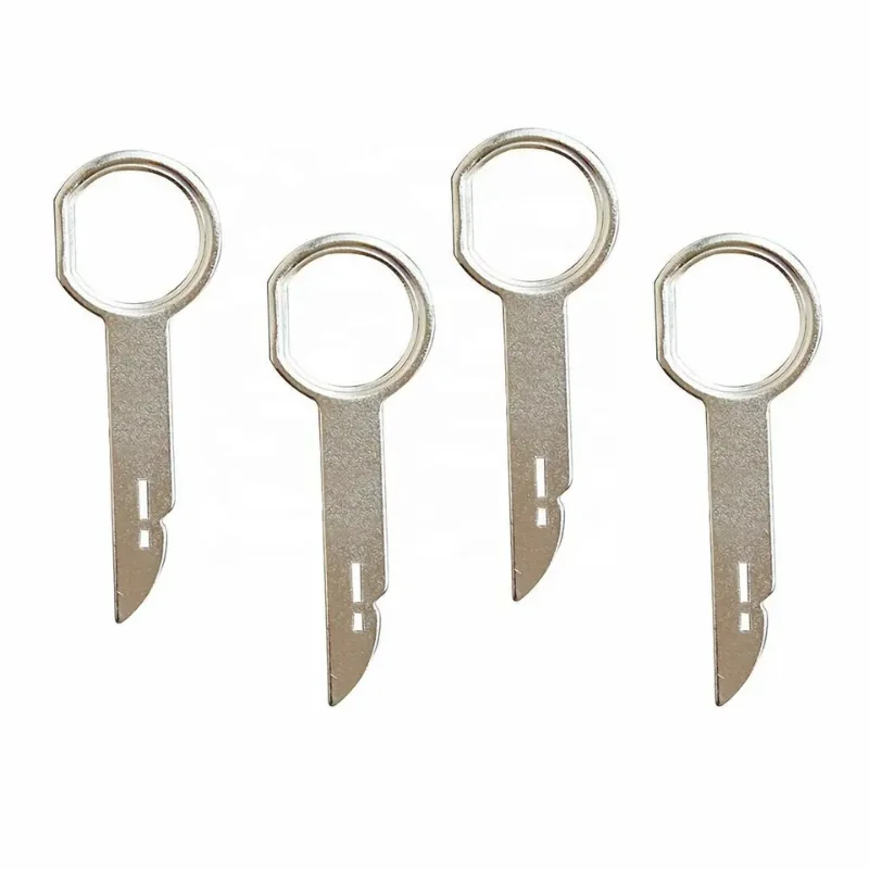 

4pcs Useful Practical Radio Stereo Release Removal Install Tool Key Installation For VW For Audi For Ford For Porsche Car Tools