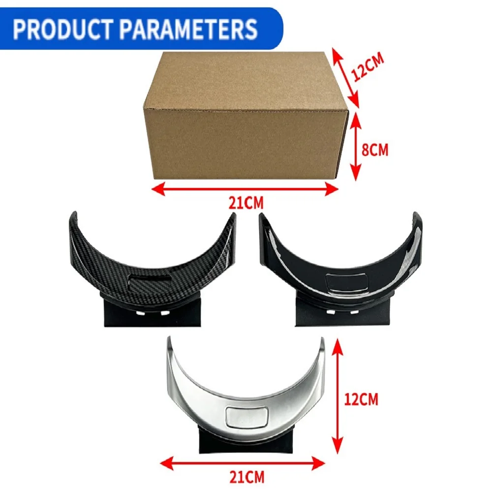 Хромированная Крышка для центрального подлокотника Mercedes Benz C GLC Class W205 W253 C180 GLC260