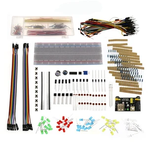 Starter Kit for Arduino UNO R3 - 830 Breadboard/ 5V Relay/ RGB LED/ Jumper Wire DIY Beginners Learning Programming Kit