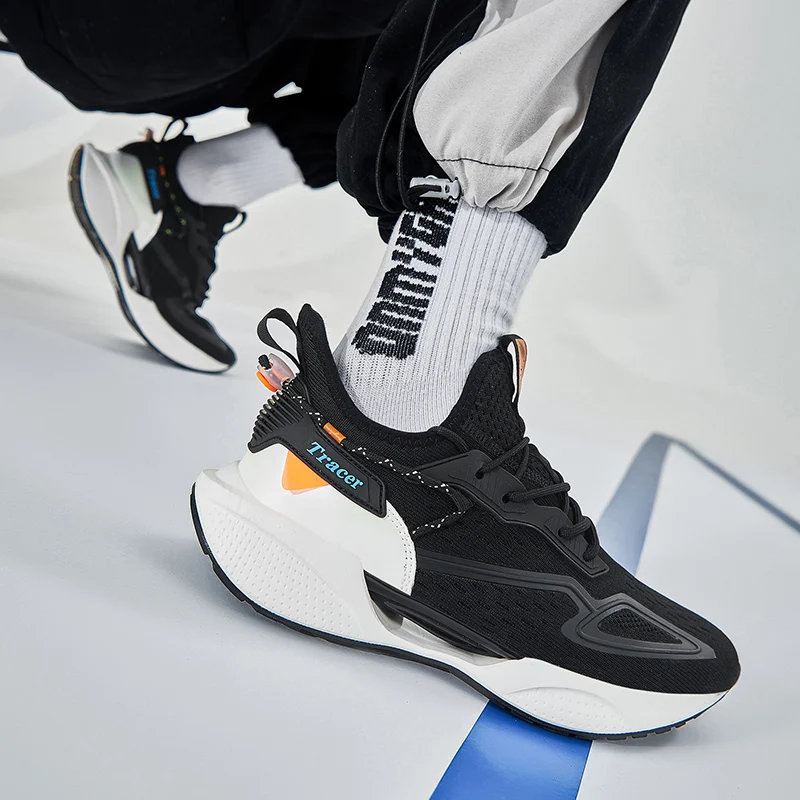 New Professional Marathon Men Running Shoe Lightweight Rebound Sport Casual Walking Male Shoes Designer Top Quality Shock-relief