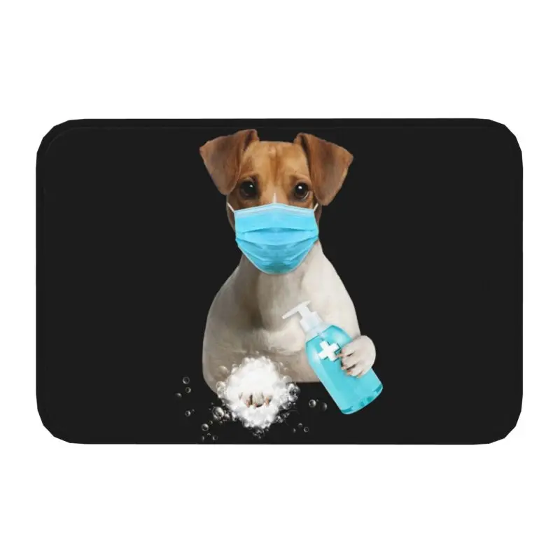 

Противоскользящий ковролин с изображением Джек Рассел терьера