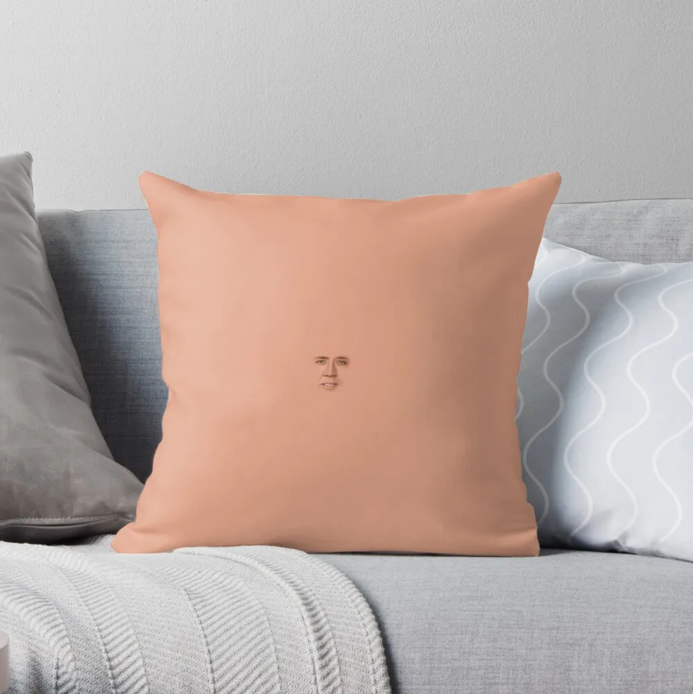 

Nicolas Cage Face Throw Pillow Christmas pillows decorative cushions for luxury sofa