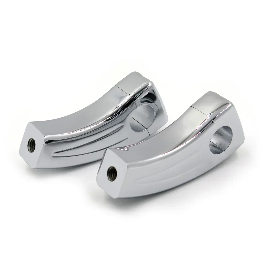 Фото Запчасти для мотоциклов, стойки руля для Kawasaki Vulcan 800, 900, 1500, 1600, 1700, ХРОМИРОВАННЫЕ №1