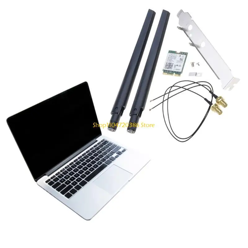 Фото Двухдиапазонный адаптер Wi-Fi K0EA Wireless-AC для 9462NGW CNVI NGFF M.2 E с Bluetooth-совместимой картой 5.0 №3