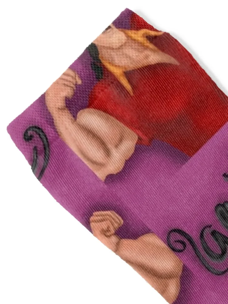 Gaston-Злодеи-сказочные носки с принтом забавные для мужчин и женщин