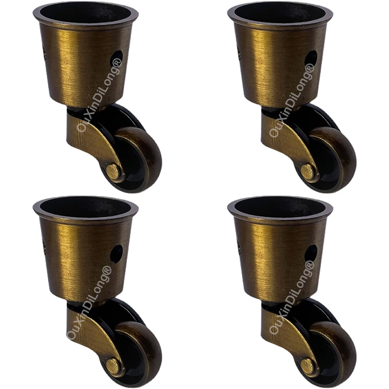 Castors Legs Retro Wheels Cup Plate Universal Caster Gf1028