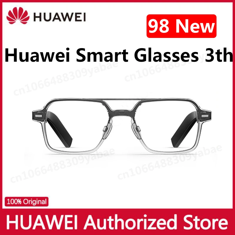 

Оригинальные очки HUAWEI, умные очки 3-го поколения, открытый акустический дизайн | Комфортная посадка | Длительный срок службы батареи