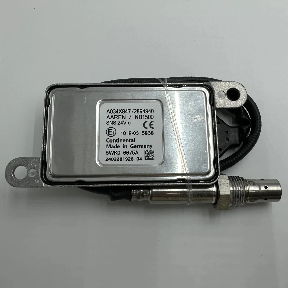5WK96675A зонд NGK 2894940 A034X847 NOX Датчик кислорода сделано в Германии для грузовика Cummins