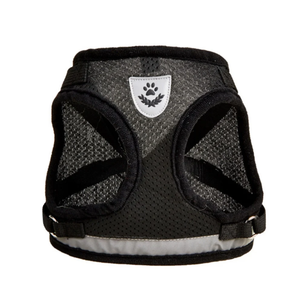 

Puppy Cat Harnesses Vest Mesh Dog Harness for Chihuahua Pug Small Medium Walking Lead Leash