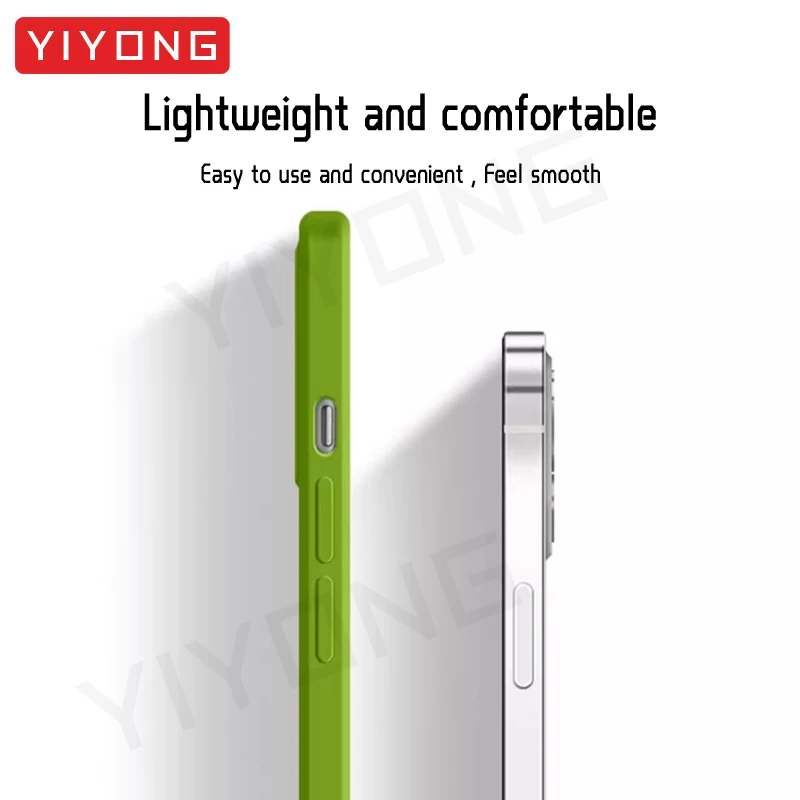 Фото Чехол для iQOO Z9 Turbo YIYONG Silky Feel Liquid Silicone Soft Cover для VIVO iQOO Z9 Turbo Plus Turbo + чехлы для глобальных телефонов №5