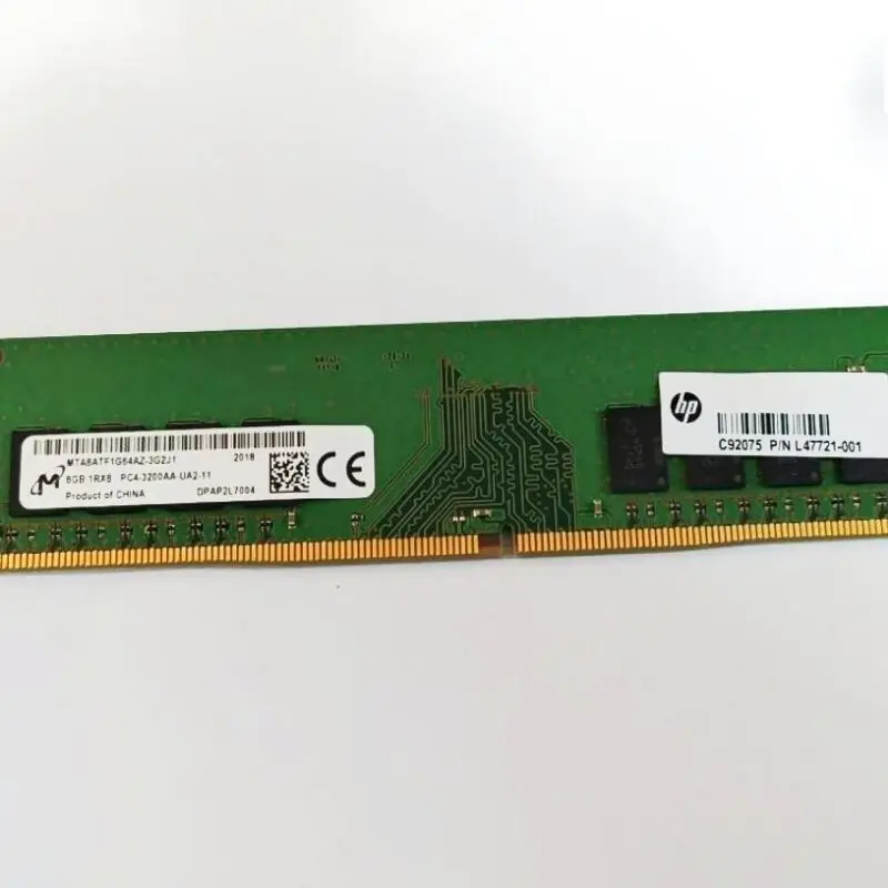 Оперативная память для компьютера Micron RAMS DDR4 8 Гб 3200 МГц ddr4 8 Гб 1RX8
