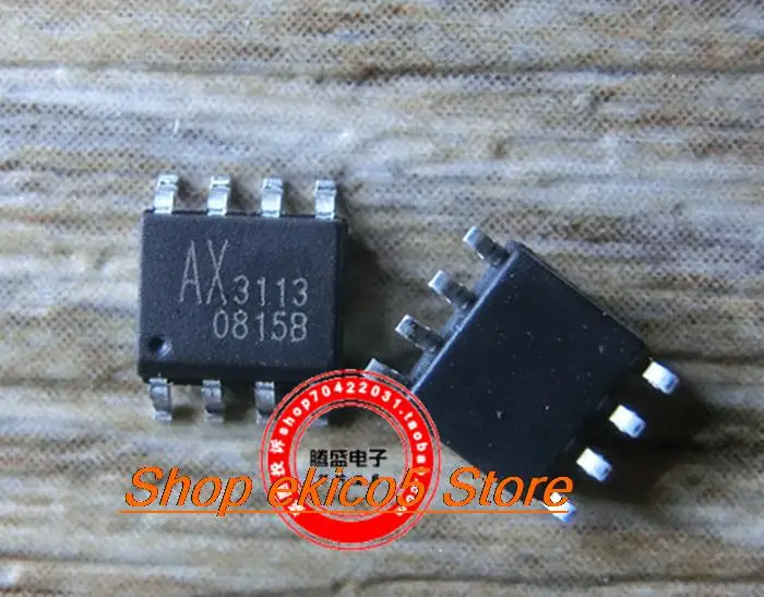 

10 шт., Оригинальные запасные части AX3113 3113 SOP8 2 ..