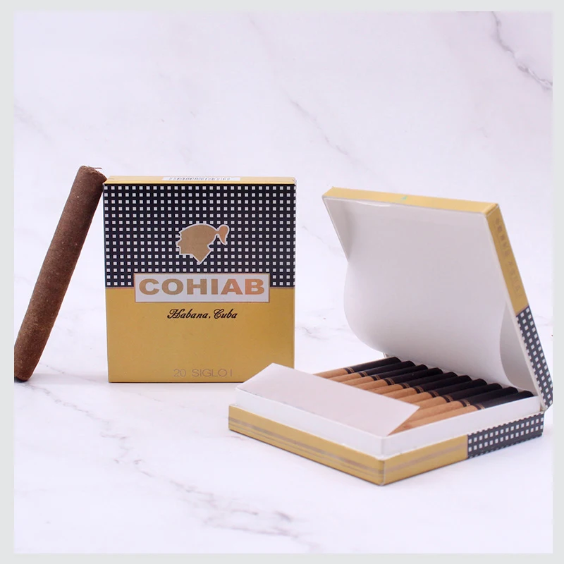 20 сигарет без никотина сигареты чай табак Вкус высококачественных кубинских