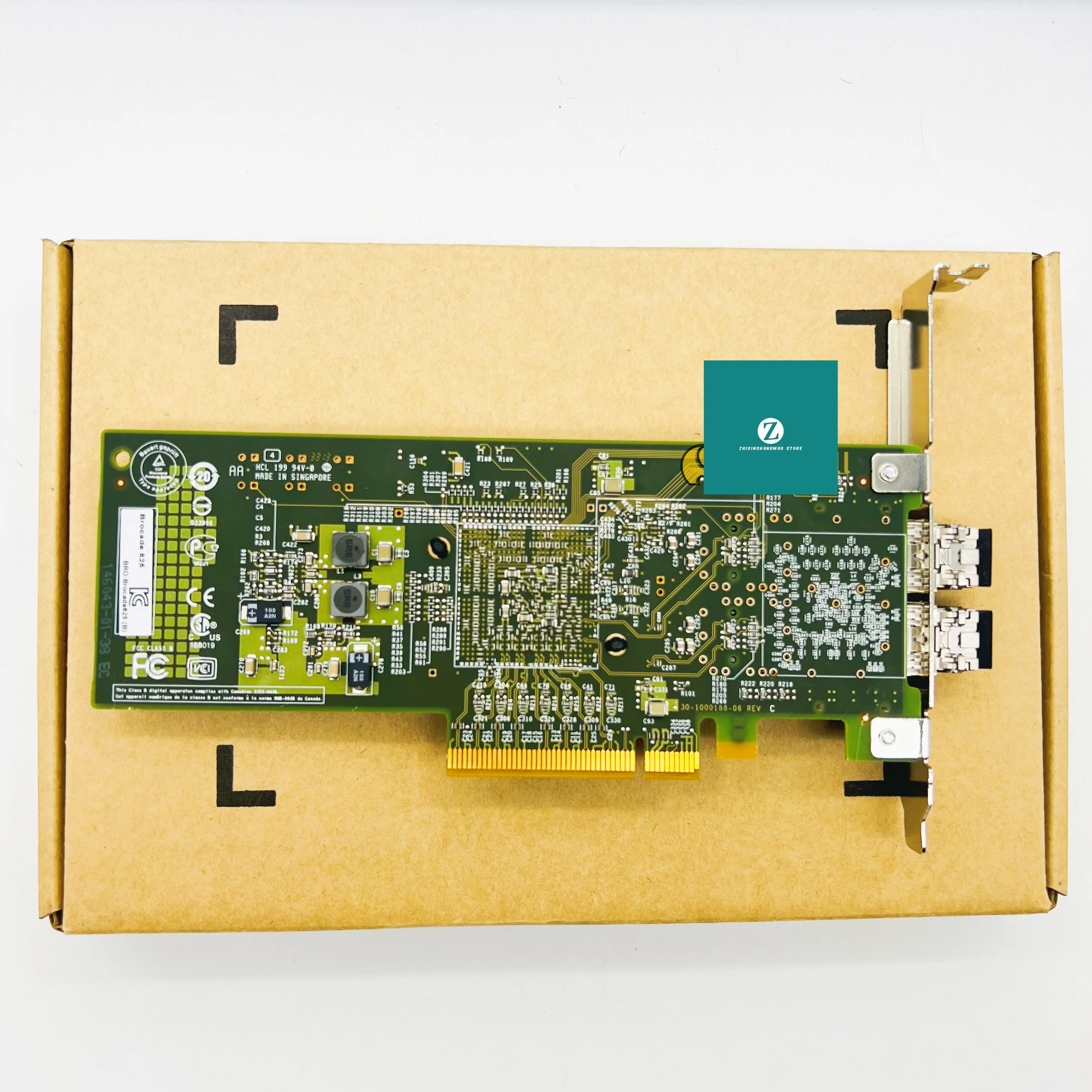 07T5GY для Dell Brocade 825 Dual Port fiber Channel 8Gbps HBA карта контроллера