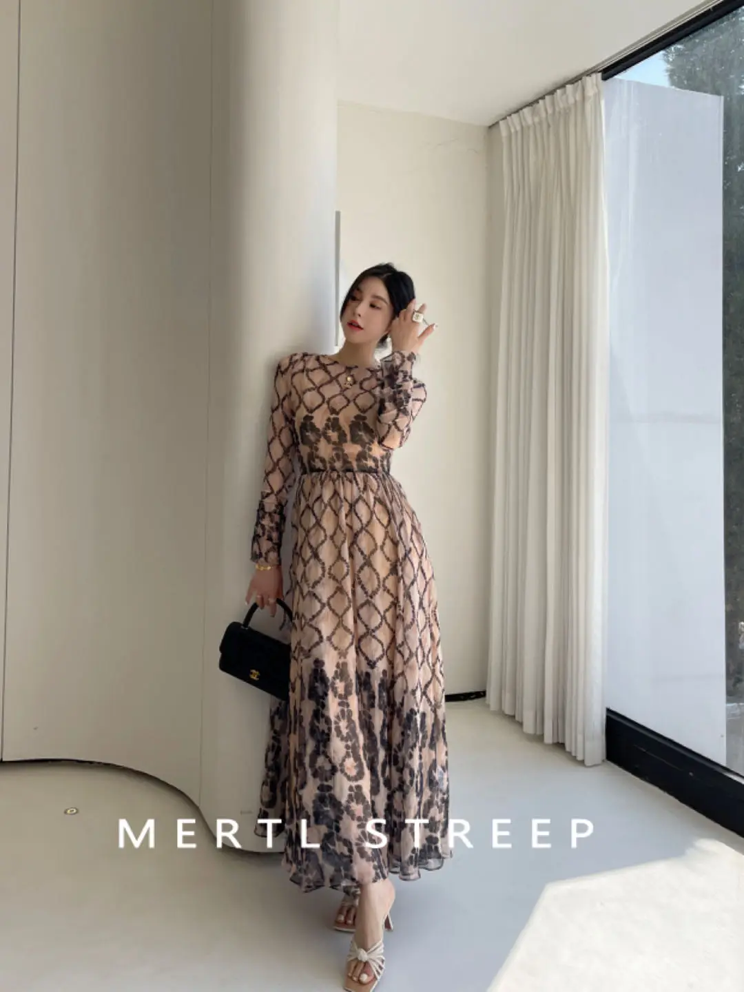 Летний легкий богемный цвет из чистого шелка