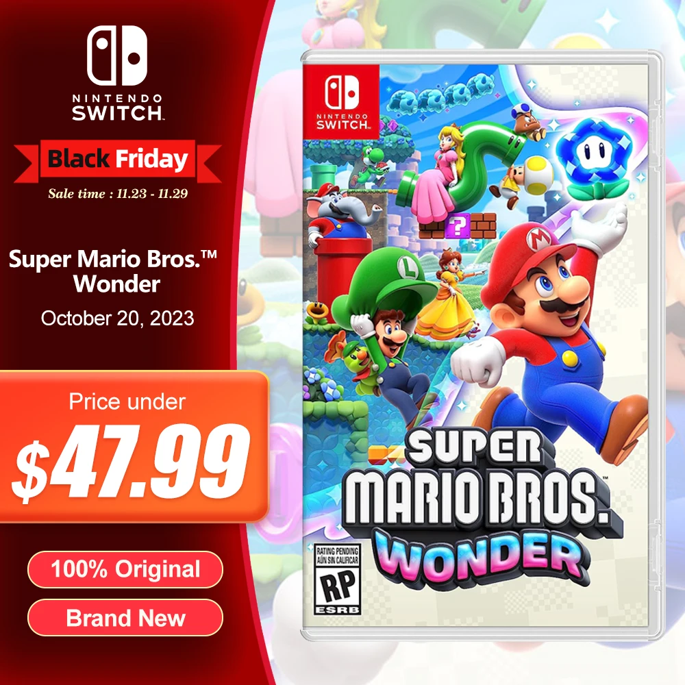 Super Mario Bros. Wonder Nintendo Switch Game Deals 100% Original Physical  Game Card for Nintendo Switch OLED Lite Game Console - AliExpress, mario  bros switch