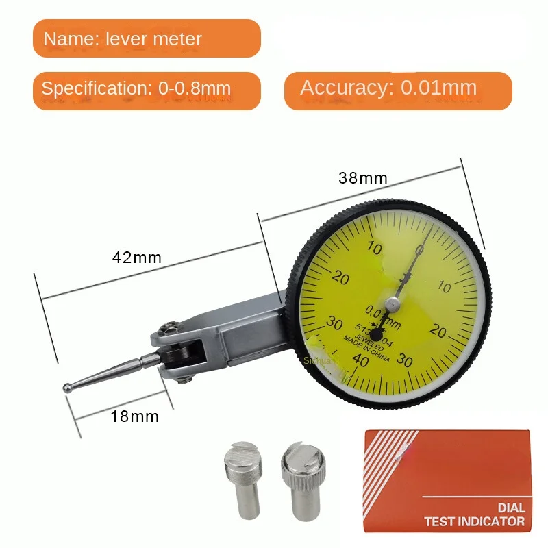 

Customized Lever Magnetic Universal Dial Indicator Dial Gauge Hydraulic Machinery