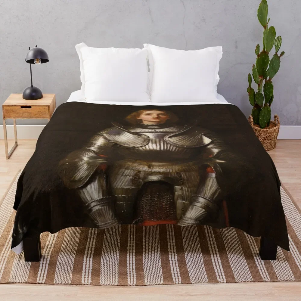 Тонкое летнее одеяло Джон Эверетт миллаис-Джоан д-Дуг (1865) покрывала Hairys Furrys