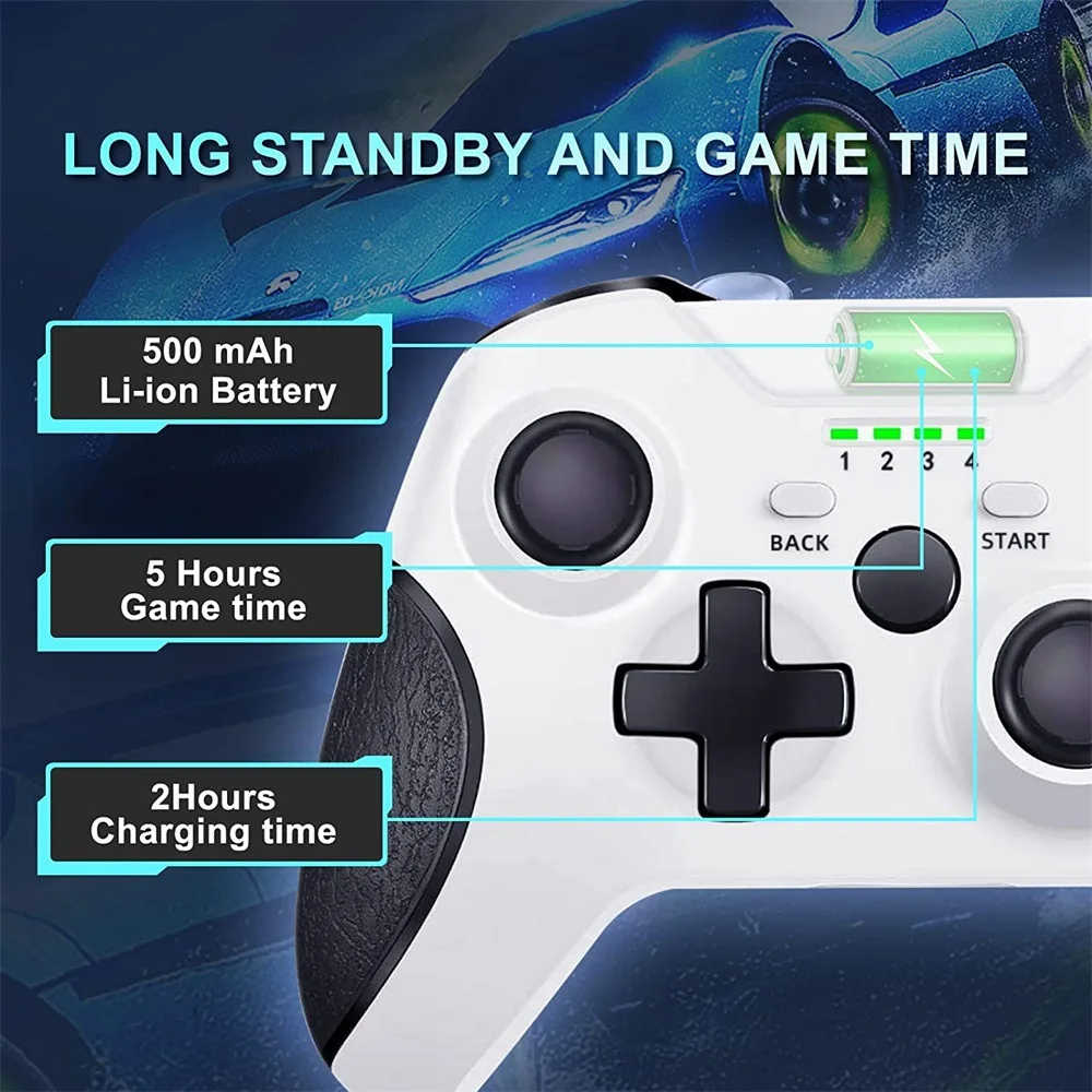 Беспроводная игровая консоль 2 4 ГГц USB Shock геймпад джойстик для XBOX ONE ПК игровой