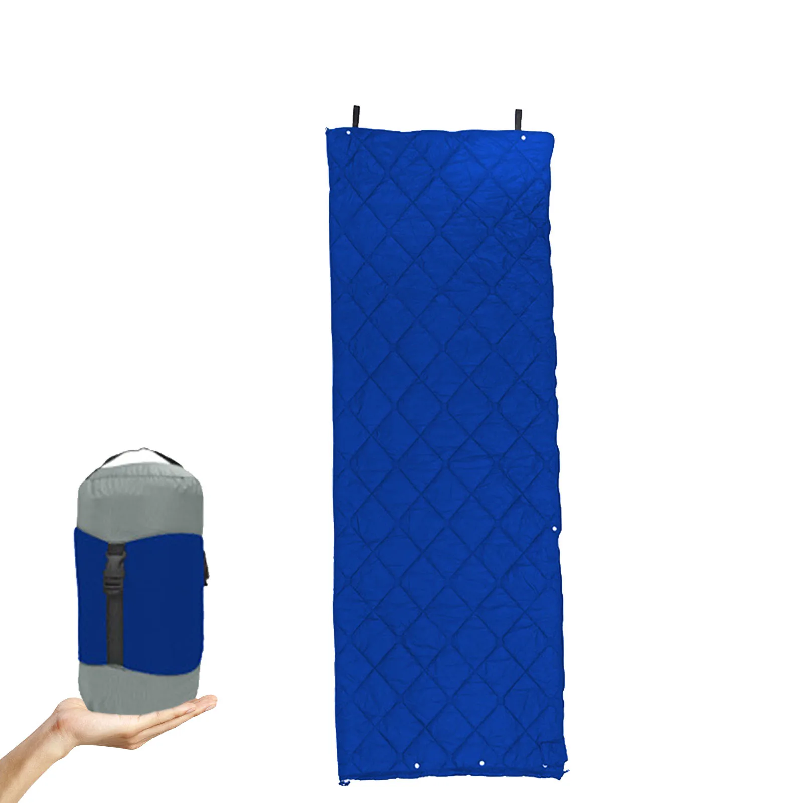 

Легкий спальный мешок, водонепроницаемый, с компрессионным мешком для пеших прогулок и походов, для путешествий в холодную погоду