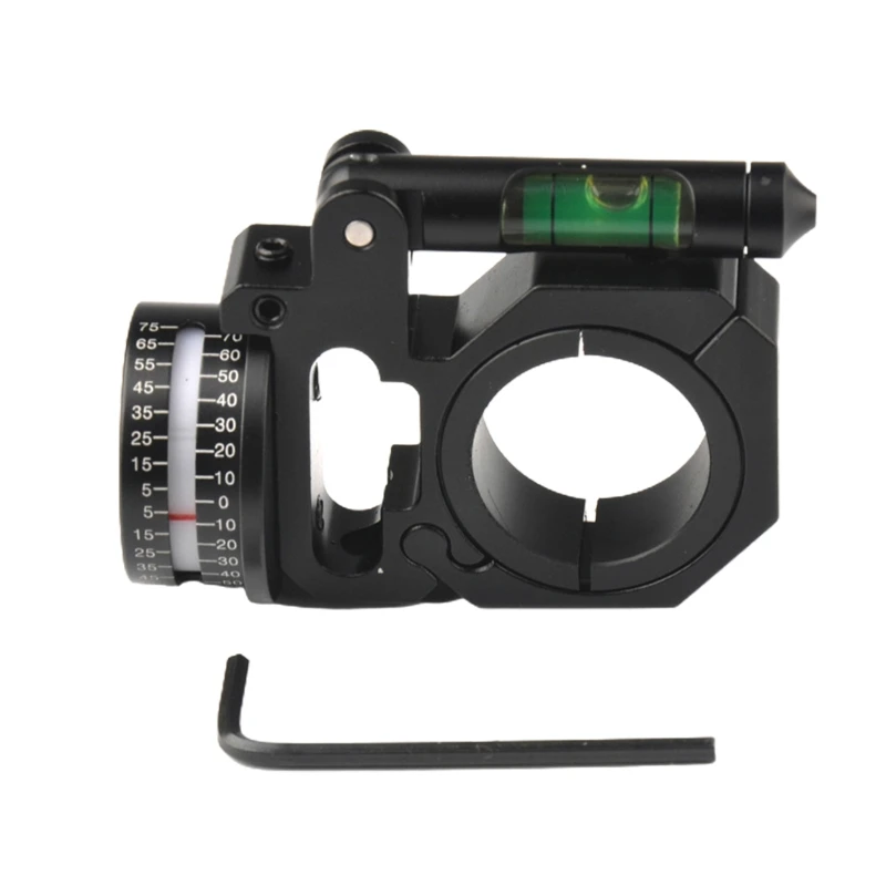 

1" to 30mm Ring Angle Degree Indicator Scope Mount with Bubble Level Portable