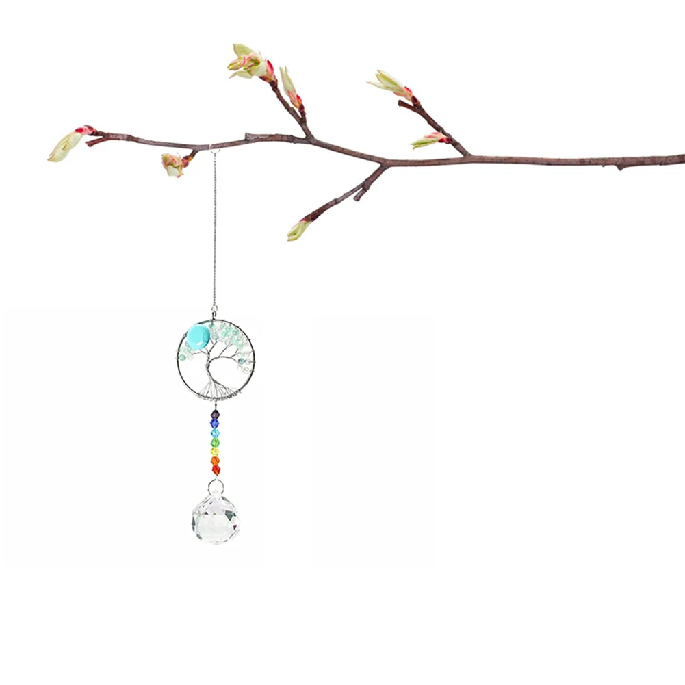 1 шт. подвеска для сада с кристаллами |