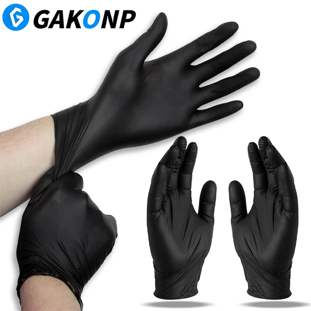 

25/50 пар, одноразовые виниловые перчатки