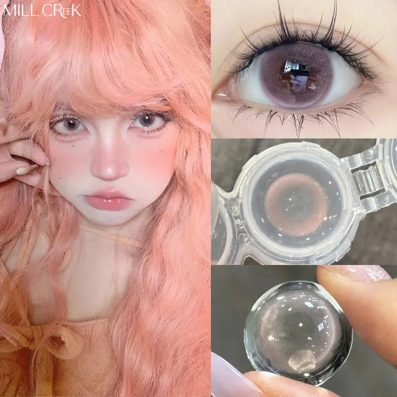 Линзы для близорукости MILL CREEK 1 пара цветные контактные линзы телефона с