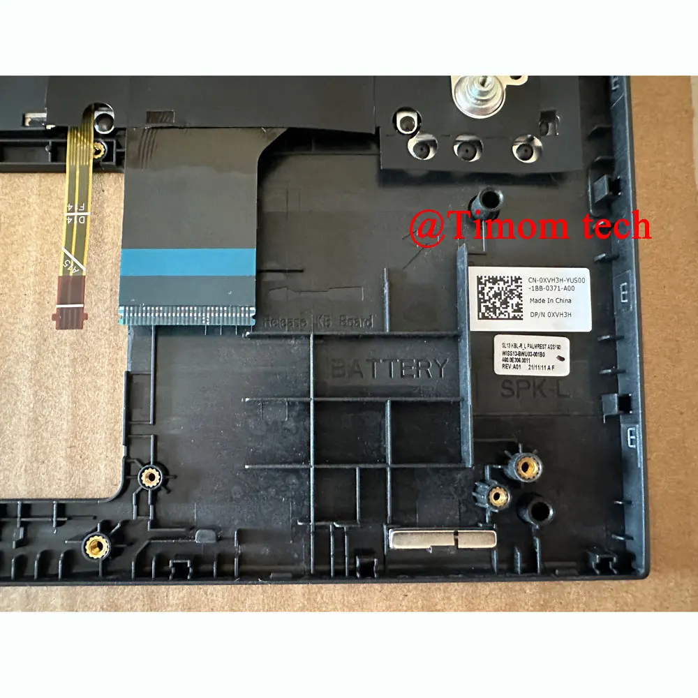 Оригинальный новый чехол для Dell Latitude 3390 E3390 2 в 1 упор рук верхняя крышка черная