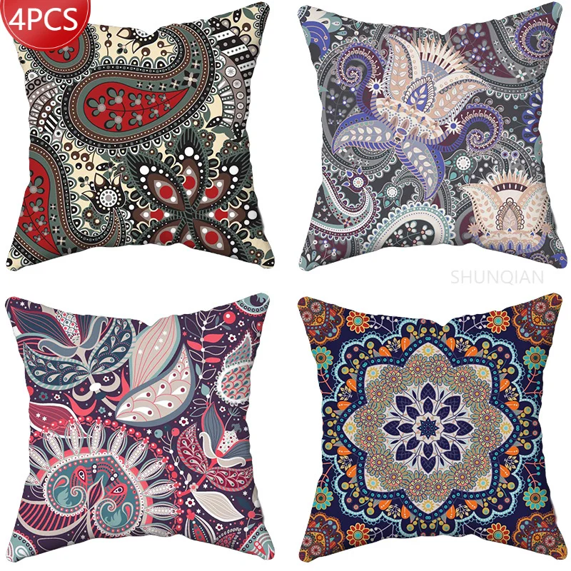 

Paisley pattern Pillow Cover Customize Pillow Case Modern Home Decorative Pillowcase For Living Room 45X45cm
