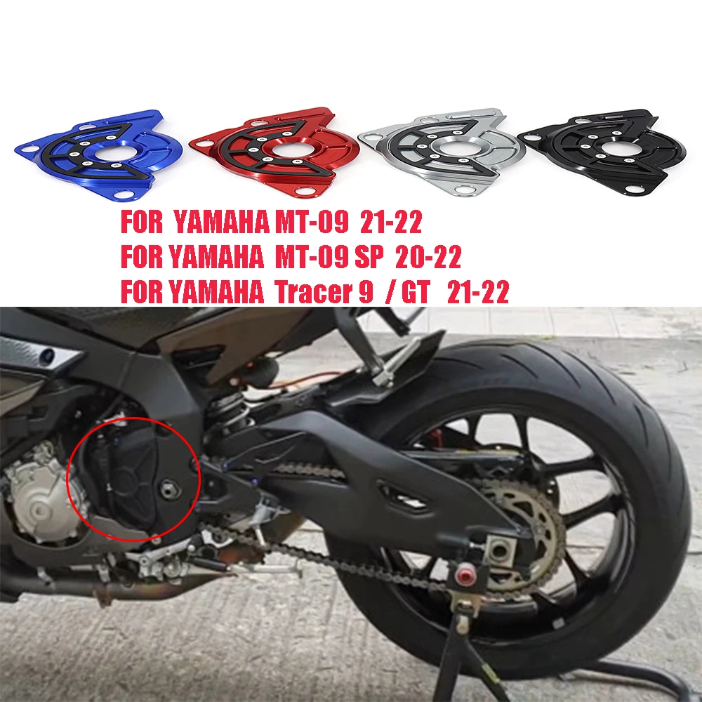 

Motorcycle Accessories Front Chain Sprocket Guard Cover For Yamaha MT 09 MT09 MT-09 SP FZ09 Tracer 9 TRACER 900 GT 2021 2022 New