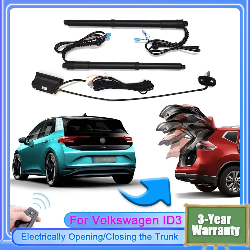 

Для Volkswagen VW ID3 ID 3 2021 ~ 2024 автомобильная электрическая система подъема задней двери комплект автоматический Открыватель задних ворот Автоматическая подъемная задняя дверь