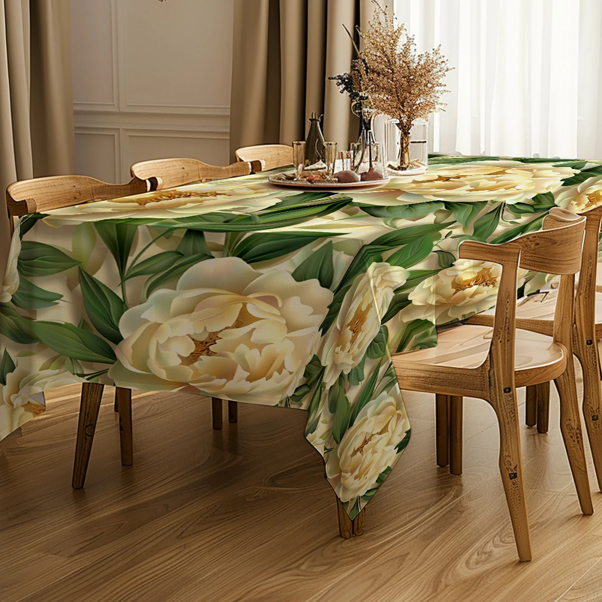 Мозаичная рельефная настольная дорожка с жемчугом декоративный стол моющаяся