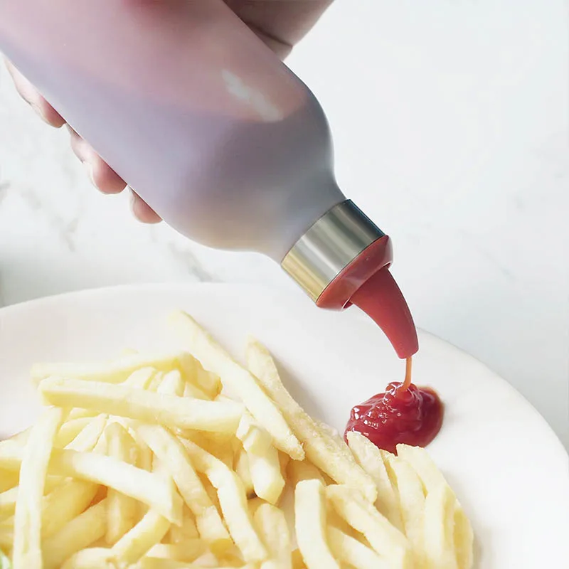 

Масло с уксусом Ketchup горчичный инструмент для барбекю и барбекю пластиковые бутылки для приправ диспенсер кухонный инструмент портативные ...