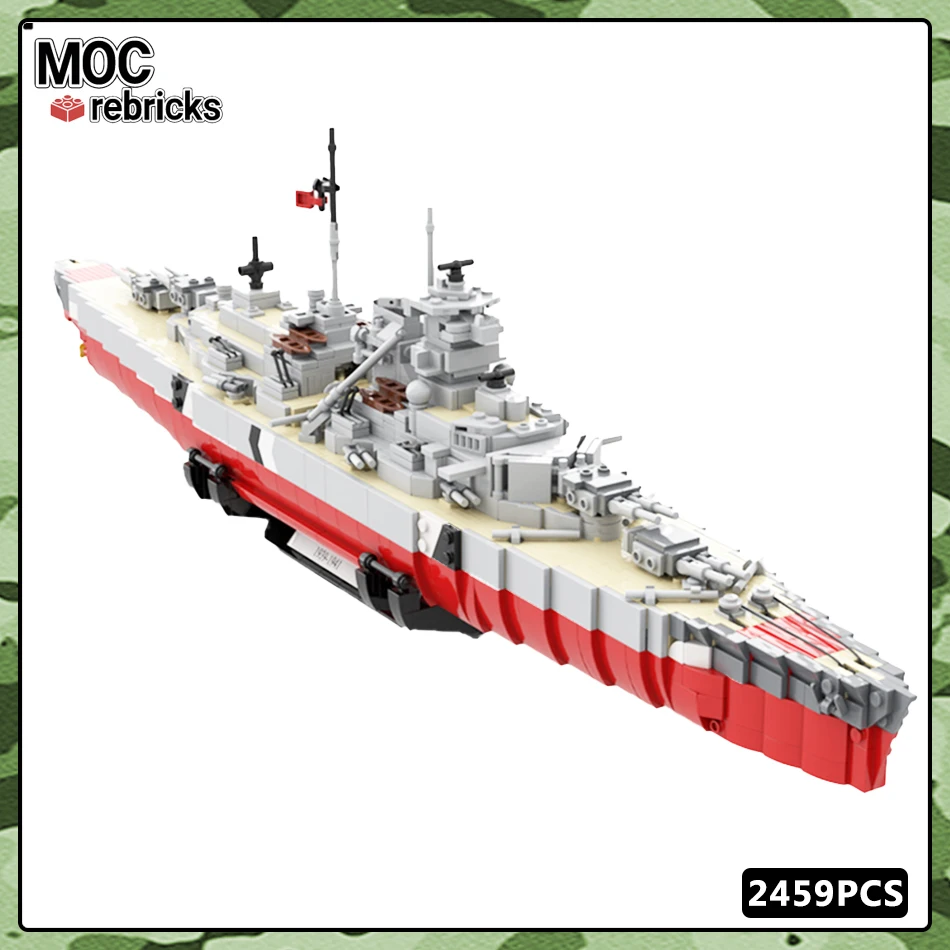 MOC- 151996 Военный военный корабль строительный блок сделай сам мини-индивидуальная