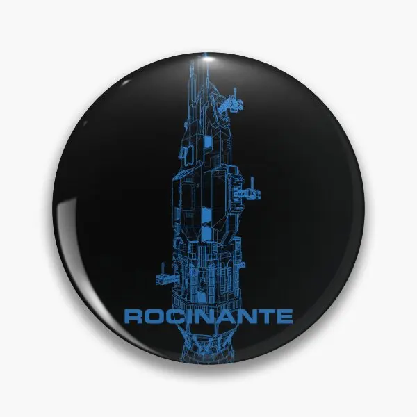 Мягкая булавка для воротника Rocinante в виде космического корабля тахис Подарочная