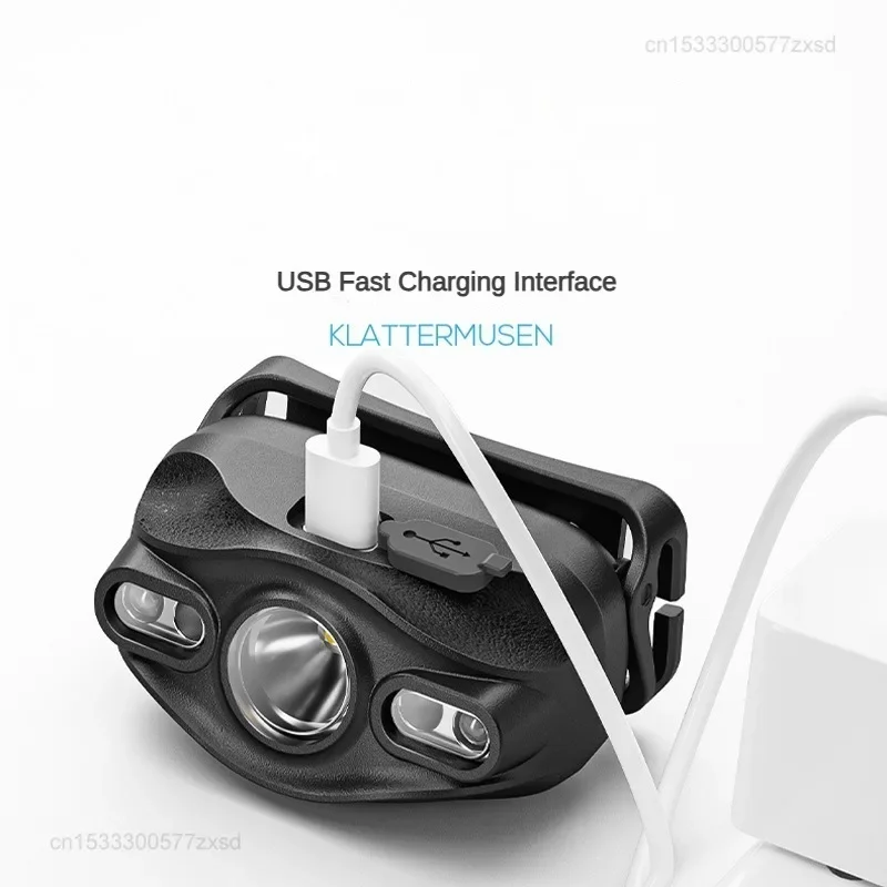 Налобный фонарь Xiaomi с датчиком движения умный водонепроницаемый Головной