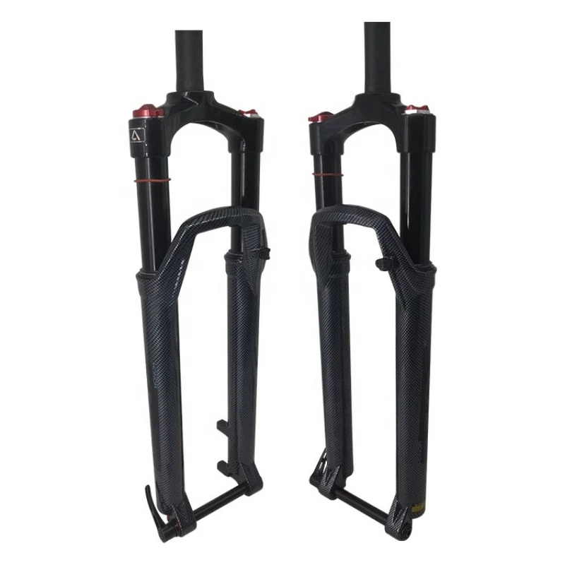 

Bike fork 26/27.5/29 inch quick release thru axle fork mtb suspension fork
