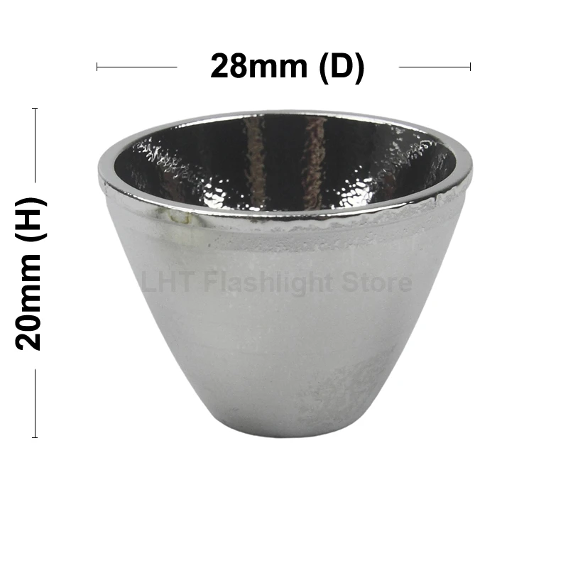 Алюминиевая лампа с внутренним диаметром 28 мм (D) x 20 (H)