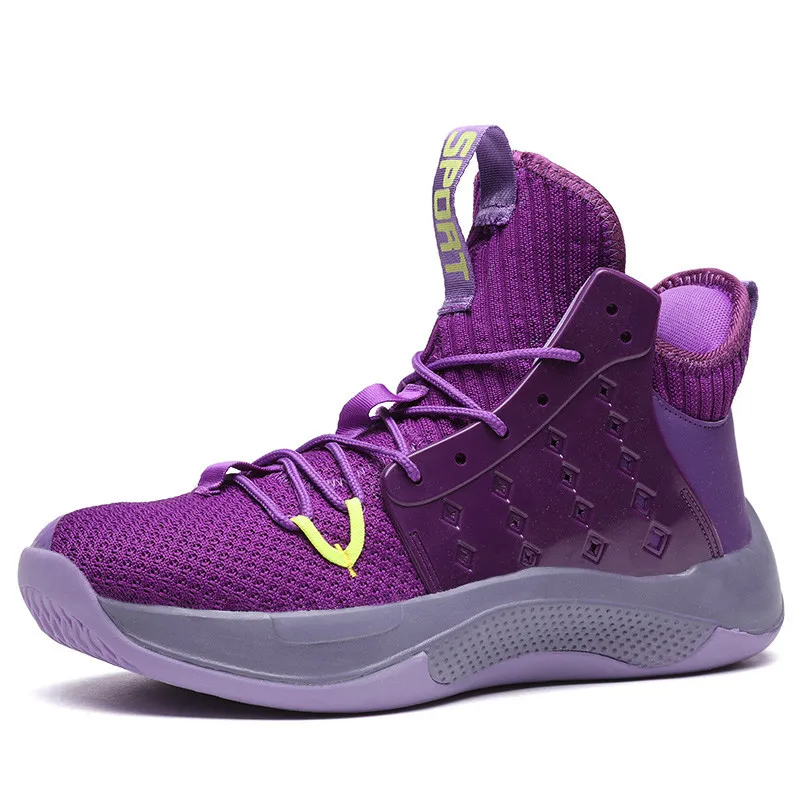 2022 New Basketball Shoes Breathable Non-Slip Wear-resistant Men's Thick-soled Sports Shoes Spring Wade's Way Sneakers for Men