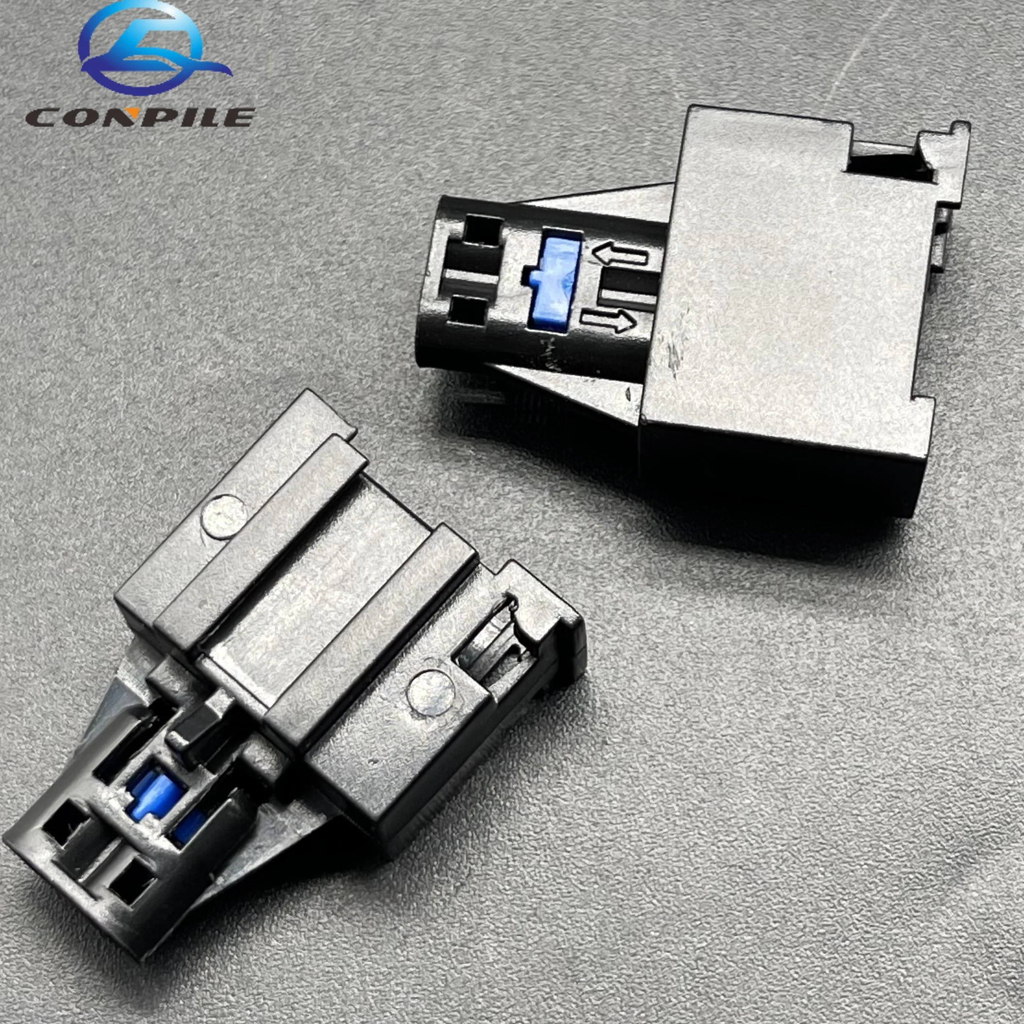 

2pcs MOST car optical fiber cable for Audi BMW connector jumper plug housing