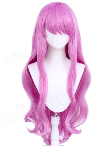 Женский костюм для косплея Sister Gigant, костюм из искусственных волос с волшебными фиолетовыми волосами