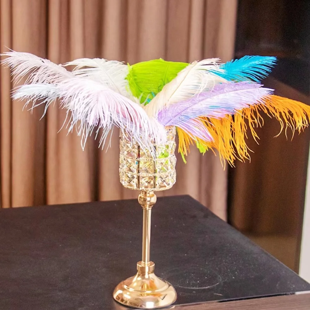 

10/20/50 шт., Разноцветные перья страуса