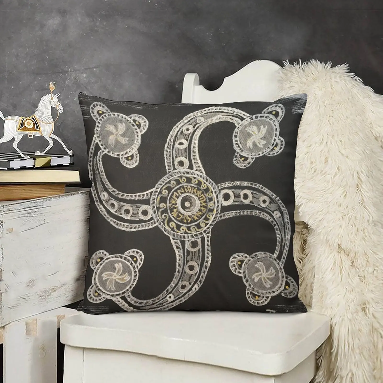 Dacian свастика наволочки для подушек подушки домашнего декора